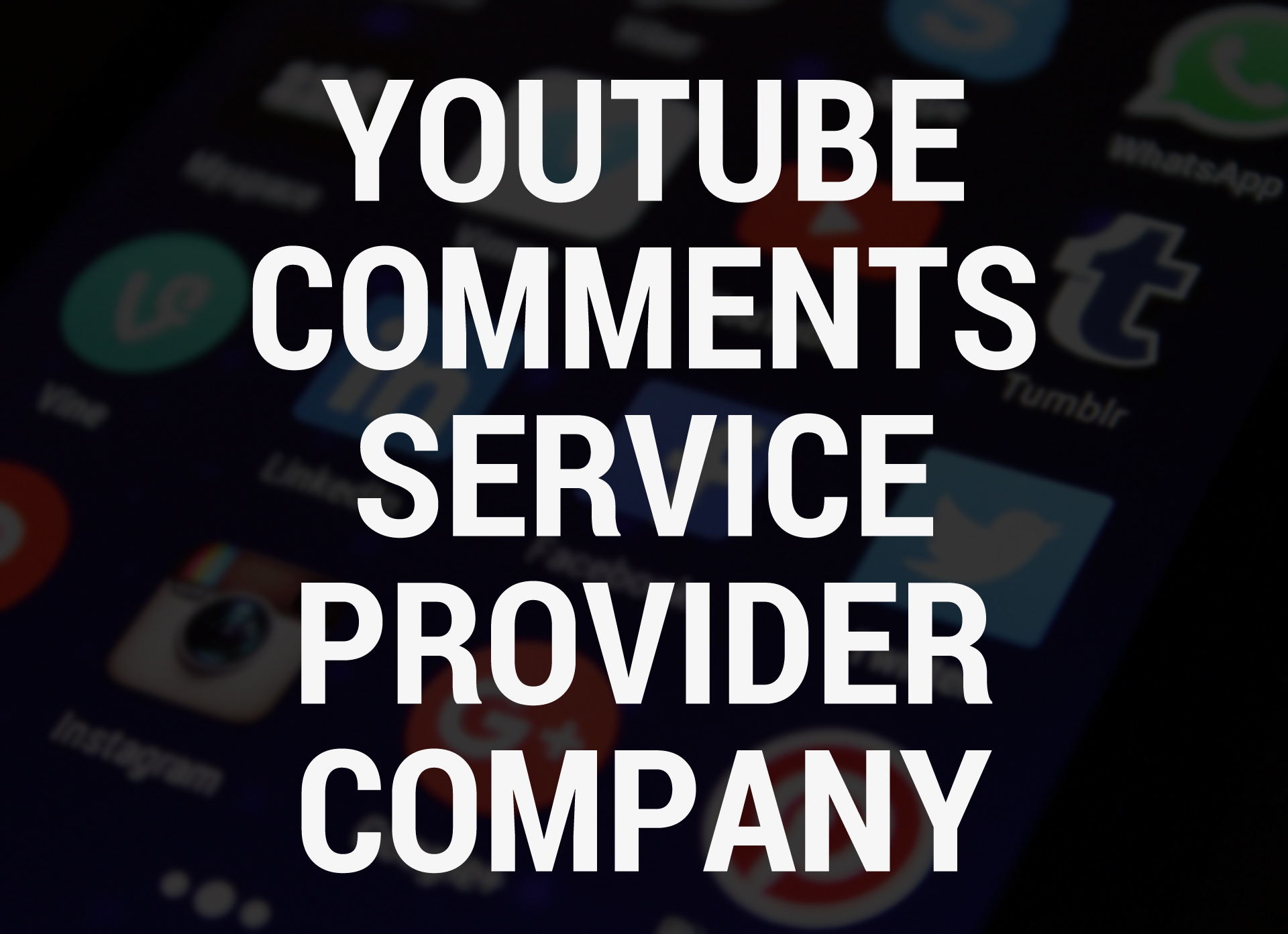 YouTube Comment Service